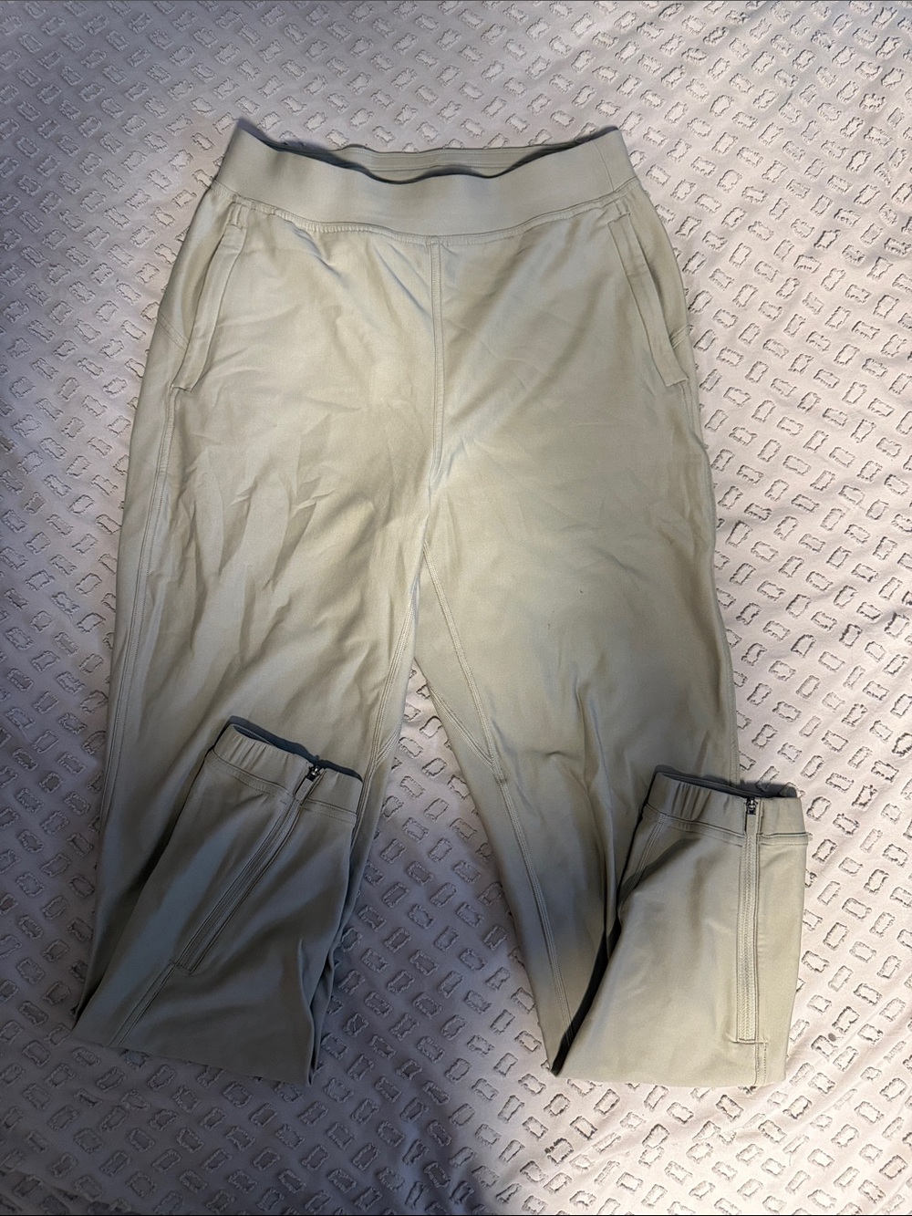 lululemon athletica Light Beige/Off-White Track Joggers